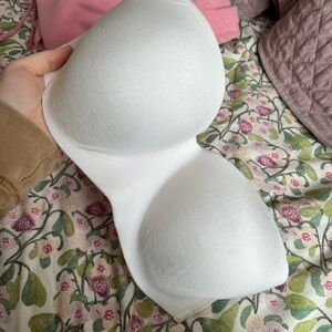 Victoria’s Secret PINK White strapless bra size L-DD